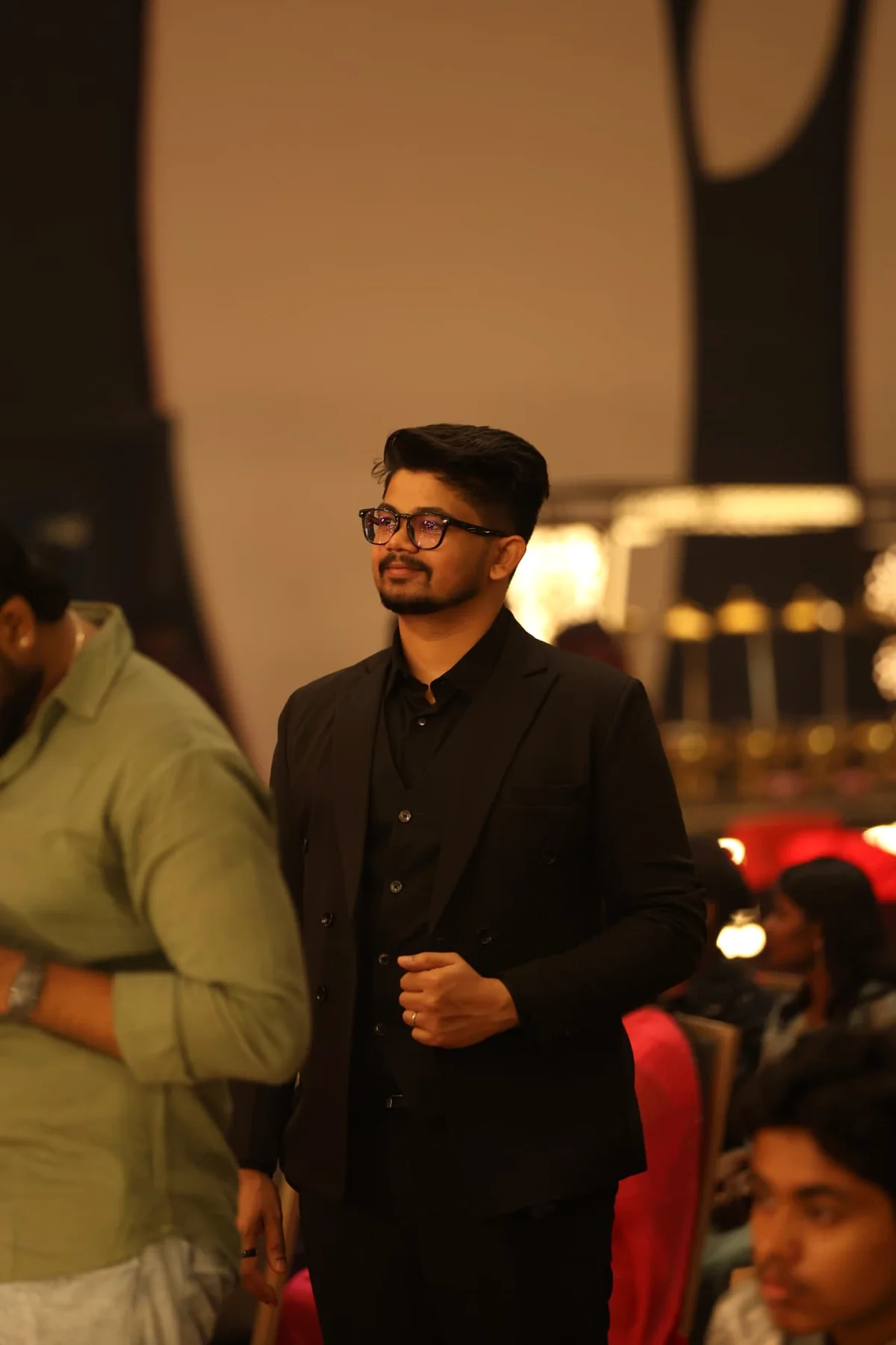 Varun Vinod at a professional event